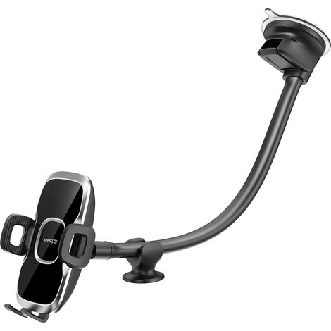 Support de téléphone Portable à Ventouse pour Pare-Brise avec Bras Long et Super Flexible 33 cm Compatible avec iPhone 13 Pro 12 Mini 11 7 HTC U12 Huawei Pro 30 20 Samsung (1/5)