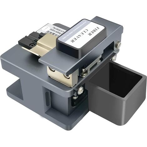Cliveuse Fibre Optique avec fixation 3 en 1 et rail coulissant à rebond automatique, Fiber Cleaver fibre optique de haute précision avec conception de fibre anti-rupture (1/5)