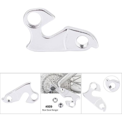 Support de dérailleur vélo en alliage d'aluminium, pièce de rechange pour cadre de vélo, compatible avec plusieurs modèles 009 (1/5)