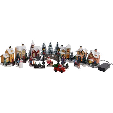 Pueblo navideño 2xaa no incluidas (1/2)