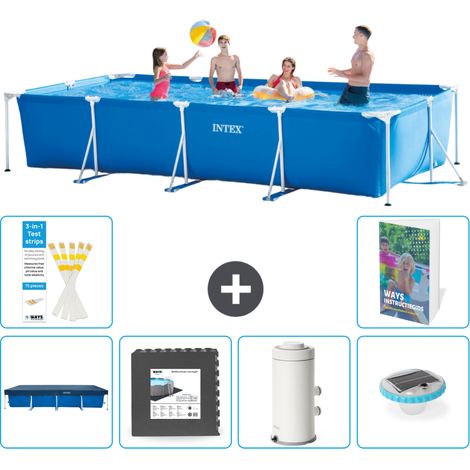 Intex Piscina con struttura Rettangolare - 450x220x84 cm - 7-pezzi  S138 (1/5)