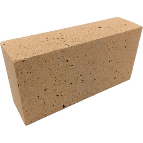Brique réfractaire dense 220 x 110 x 60 mm - 40 % d'alumine