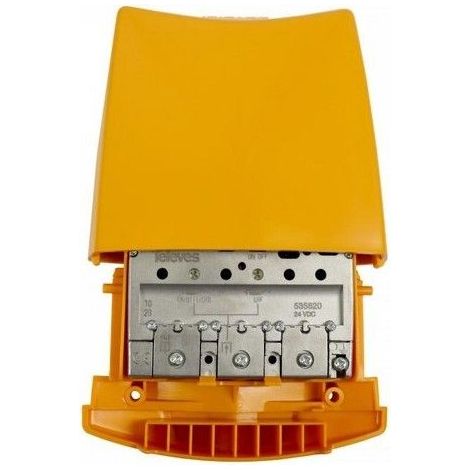 Amplificateur de mât 24V 1E/1S FM/B3/DAB/UHF G41 Vs116