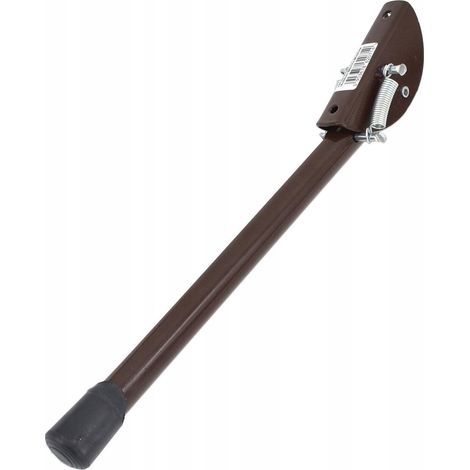 Tope de puerta awtools 25x300mm acero pintado marrón (1/3)