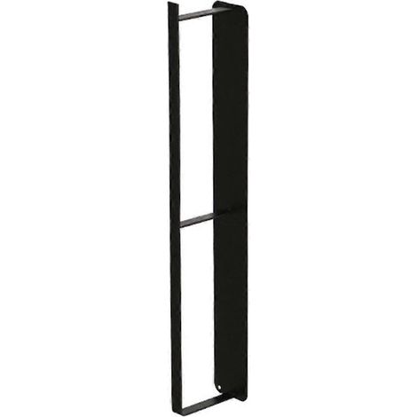 Porte-vêtements magnétique, étagère de rangement, gain de place latéral, porte-serviettes mural pour un espace de rangement accru 45 cm (1/5)