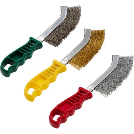 BROSSES À MANCHES ONDULÉS FIL ACIER 0,30 MM - RHODIUS