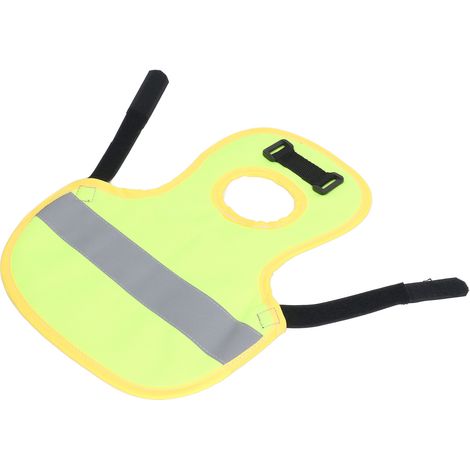 Reflektierende Hühnerweste, warm, sicher, leicht, Geflügelgeschirr für Hühner, Enten und Gänse, fluoreszierend grün (1/5)
