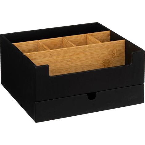 Organizer 1 cassetto Natureo nero (1/5)