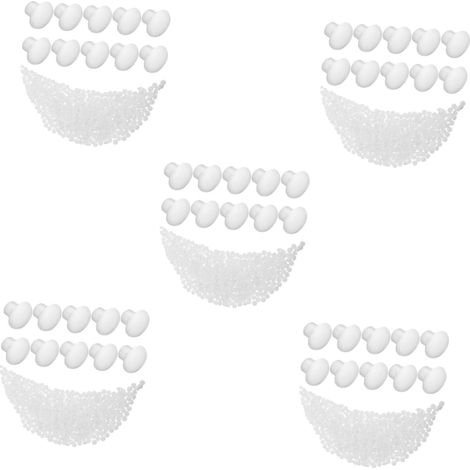 PRETYZOOM 2500 pièces Cache-vis ronds en plastique pour meubles (1/5)
