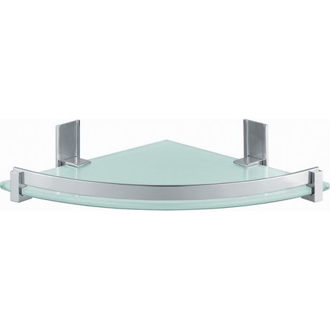 Repisa De Ducha De Aluminio Y Cristal Templado   Calatea