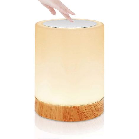 Lampe de chevet LED tactile à intensité variable (1/5)