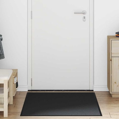 vidaXL Zerbino Nero 80x120 cm