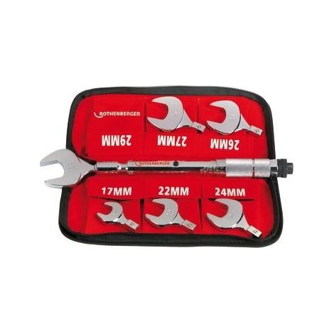 Chiavi Dinamometriche 17-22-24-26-27-29 MM Rothenberger 175001