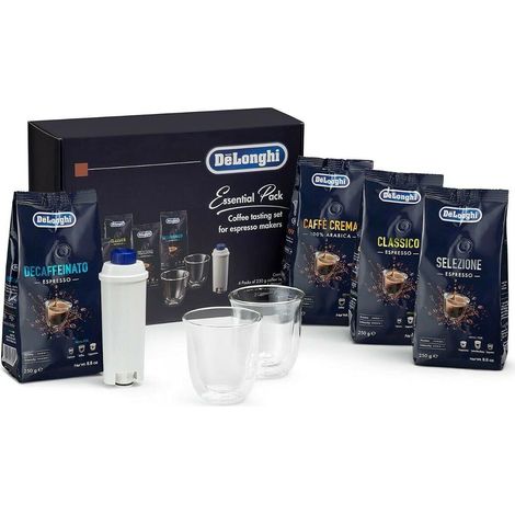 Coffret de degustation "Essential Pack" pour machine a cafe Delonghi - AS00001545