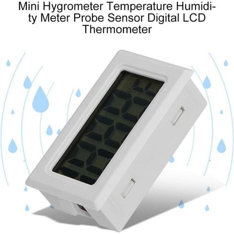 Thermomètre numérique LCD, mini thermomètre LCD numérique à capteur de température (1/4)
