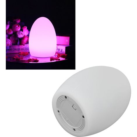 Lampe d'ambiance LED en forme d'œuf avec 16 couleurs RGB pour bar/restaurant KTV intérieur (1/5)