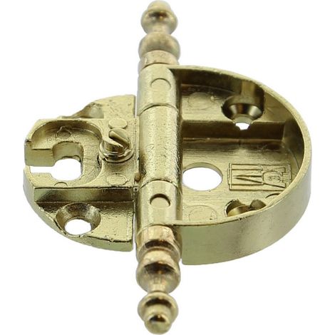 CERNIERE PER MOBILI ART. A0057 OTTONATA. Prezzo per 1 pezzo. (1/2)