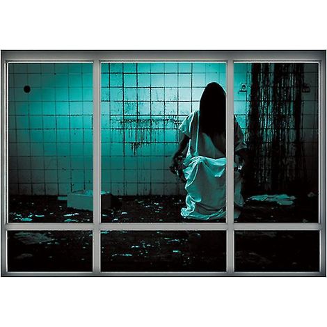 1 Stück Halloween-Wandaufkleber für Halloween-Dekorationen