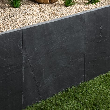 Palis Ardoise Noire 80x50x2-3 cm (à l'unité) - RO'MA NATURE