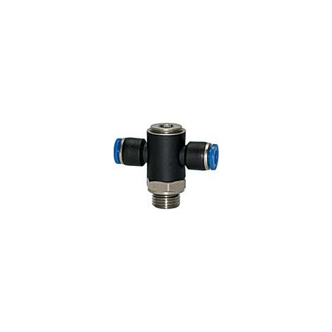 Connettore A T Di Plastica G 1/8 A. D4