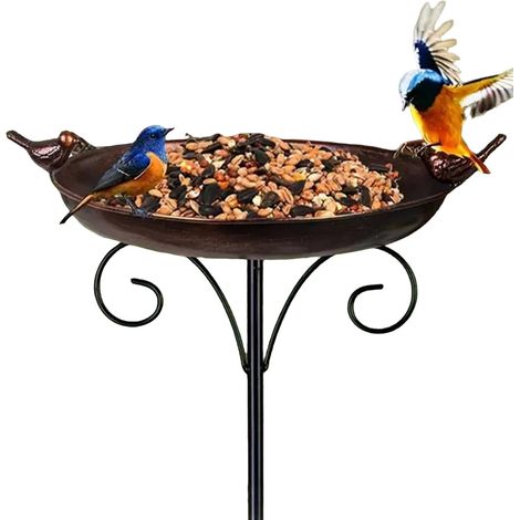 Bassin pour Oiseaux - Bassin Extérieur pour Oiseaux - Abreuvoir Décoratif (1/5)
