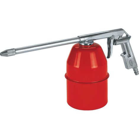 Kompressor-Spritzpistole (maximaler Druck 3-6 bar - Kapazität 0,9 Liter - minimaler Luftdurchsatz 150 Liter/Minute)