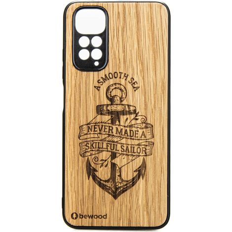 Custodia in legno per Xiaomi Redmi Note 11 / 11S ANCORA QUERCIA