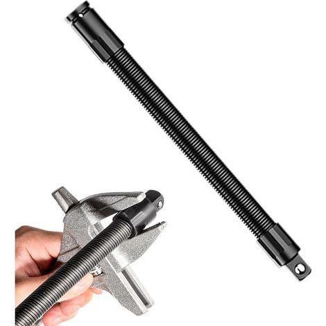 Rallonge flexible pour douilles Rallonge pour clé à douille,outil de mécanicien,adaptateur pour joint universel,outil de réparation pour garage et maison pour boulons et fixations,bricolage,méc (1/5)