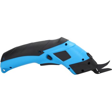 Ciseaux Électrique Couper Tissu Couture Coupeur Électrique sans Fil avec 2 Lames Tranchantes Rechargeables par USB Outils Couper Carton Cuir Tapis