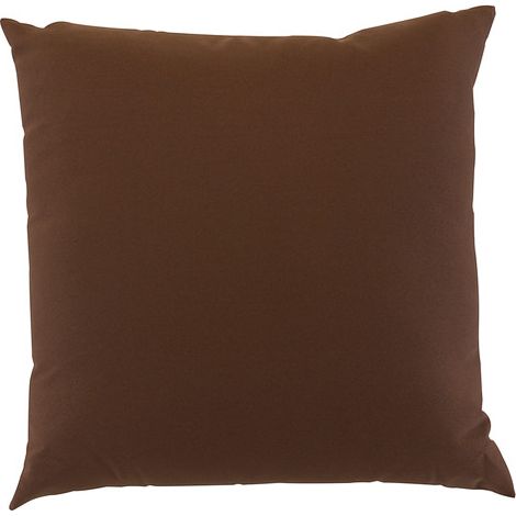 Scatter Cushion 18 x 18 Outdoor Garden Furniture Cushion (Pack of 4) - L46 x W46 cm - Chocolate