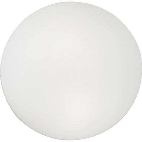 Perla Plafonnier Applique En Verre Soufflé Blanc Led 13W 2700K 35Cm Ip20 Dimmable - Groupe Rossini - Éclairage Intérieur Moderne (1/3)