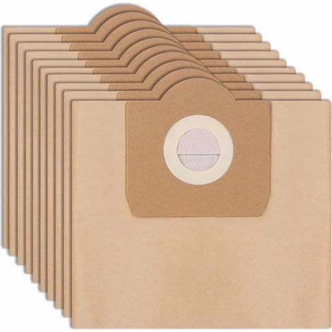 10pcs Replacement Sac 6.959-130.0 pour Kärcher MV 3 WD 3.200 WD 3.300M WD 3.500 P, A 22xx Séries A 25xx Séries A26xx SE 4001 4002 (1/5)