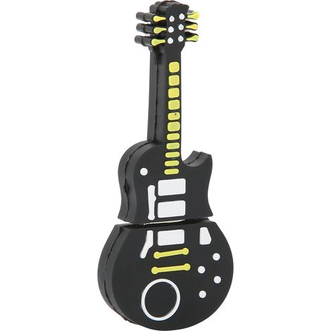 Clé USB portable en forme de guitare de dessin animé pour le stockage et le transfert de données (32 Go) (1/5)