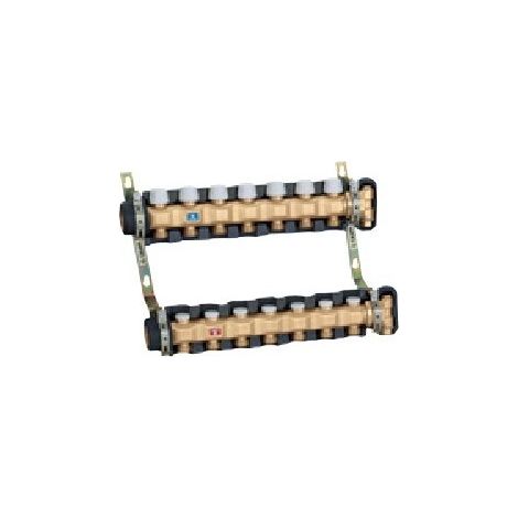 Collettori premontati per impianti di condizionamento 5 derivazioni Caleffi 6637E5 IS 1 1/4” - 5
