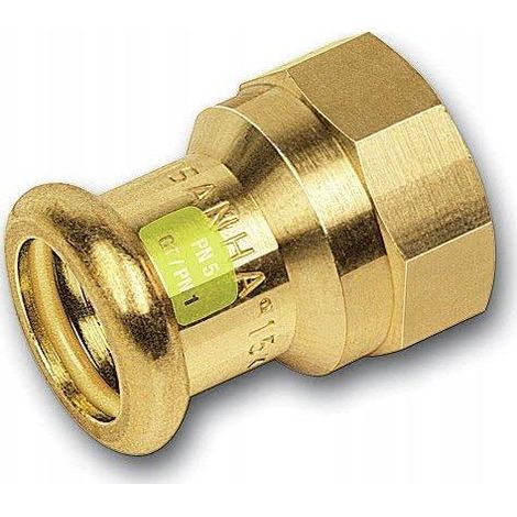 Sanha Raccord de gaz PxGW cuivre 22 mm durable