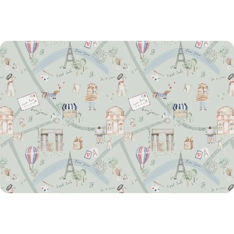 Tappetino sottociotola per cani e gatti linea Motif modello Paris