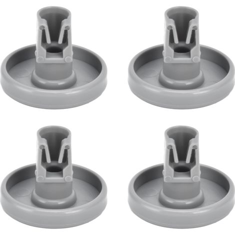Lot de 4 roulettes de rechange pour lave-vaisselle AEG Favorit, 40 mm en PP, pour panier inférieur. (1/5)