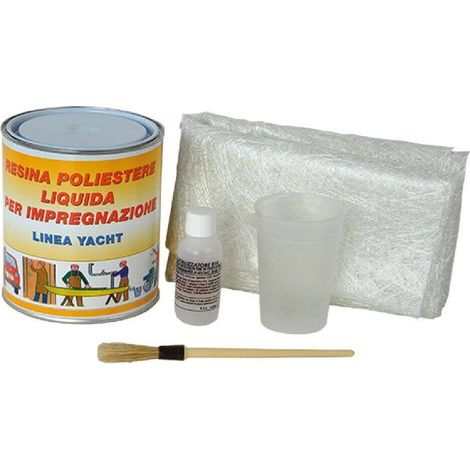 Vetroresina ideale per riparazione di parti mancanti nel campo della carrozzeria e nautica in kit (1/3)