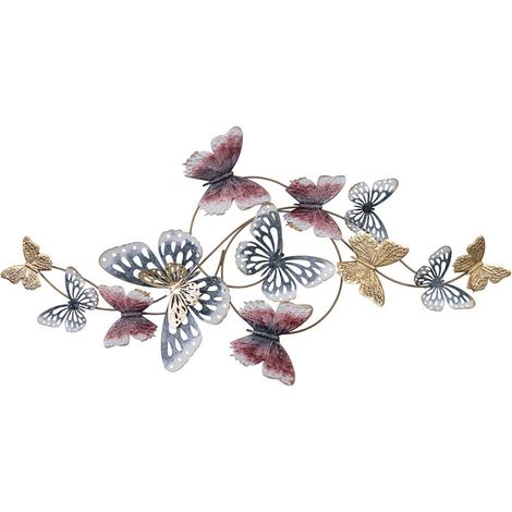 Mural decorativo de pared de metal 89,5x46,4x5,1 (1/5)
