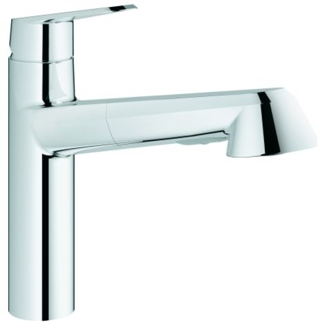 Mezclador monomando de fregadero Grohe Eurodisc Cosmopolitan, (1/5)