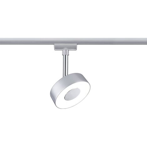 Luminaire sur rail haute tension Paulmann Circle URail LED intégrée 5 W LED chrome (mat) Y605981