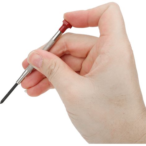 Ensemble de 6 tournevis à embouts plats et cruciformes pour la réparation de téléphones portables, montres et horloges. (1/5)