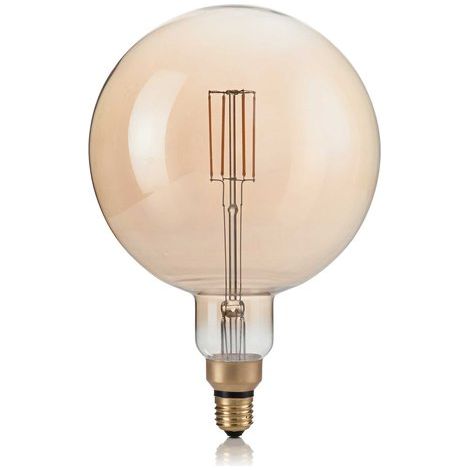 Lampadina Led Globo Grande D19,5 Xl E27 4 Watt 2200 K 320 Lm Dimm Vintage Ambra (1/2)
