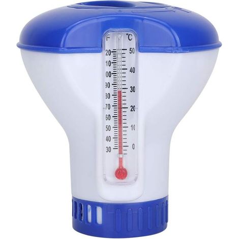 distributeur de tablettes pour piscine,Distributeur de chlore flottant pour spas et piscines personnelles, spa, bain ¨¤ remous et fontaine, parfait pour les piscines gonflables et hors sol, pasti (1/5)