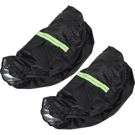 de 2 housses de roue de secours protection anti poussière