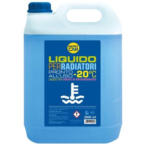 LIQUIDO RADIATORE HAPPY CAR -20C 5 L (1/6)
