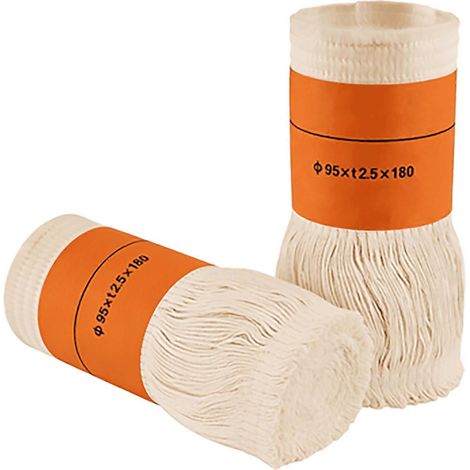 Kit de remplacement de mèche compatible pour poêle à pétrole, mèche pour poêle à pétrole d'intérieur, mèche en coton/fibre de verre, blanche -dh (1/5)