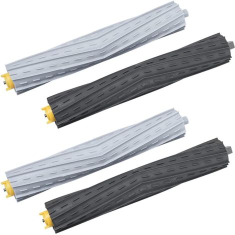 Accessoires de Brosse pour iRobot Roomba 800 & 900 Série, Brosse Principale pour 860 861 865 866 870 871 880 885 886 890 900 960 966 980 Robot Aspirateur avec 4 Brosses en Caoutchouc (1/5)