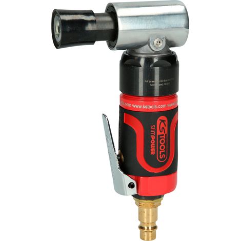 KS Tools SlimPOWER Mini-Druckluft-Schleifmaschine für kleine Pads, 19000 U/min (1/5)