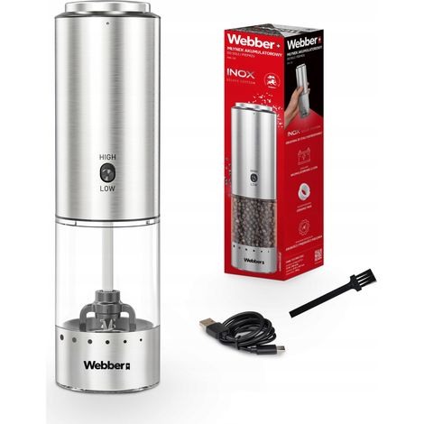MACINASALE ELETTRICO PER PEPE E SALE CON BATTERIA E USB (1/5)